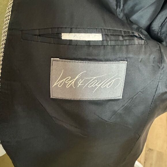 Vintage Lord & Taylor Kasper Collection Wool Silk Blend Men’s 40R Suit Jacket - Picture 6 of 7